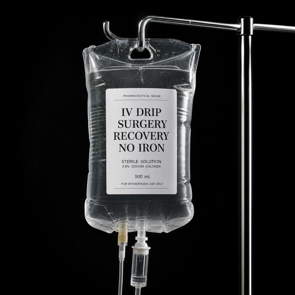 IV DRIP Surgery Recovery fără Fier